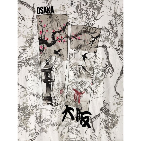NWOT Original Gravity Mens Osaka Anime T-Shirt Japanese Culture Collectable US L - Picture 2 of 3